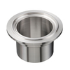 Aseptic clamp/ Tri-clamp nut DIN 11864-3 NKF with O-ring groove, Form A; pipe size according to DIN R2